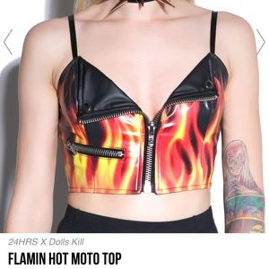 Flamin Hot Moto Top